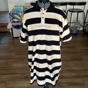 NWOT Teddy Fresh Stripe Polo Dresss